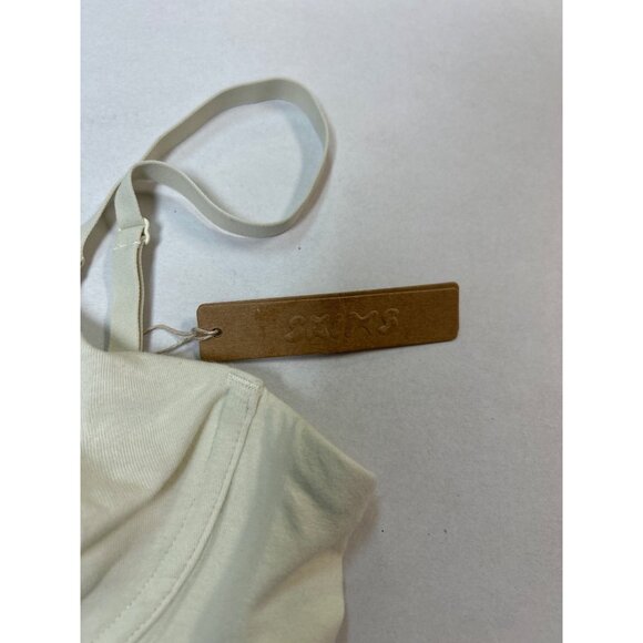 SKIMS Cotton Jersey T-Shirt Bra Bone Size 36D NWT - Picture 5 of 7